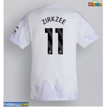 Manchester United Joshua Zirkzee #11 Auswärtstrikot 2025-26 Kurzarm